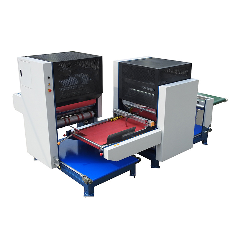 全自动v槽机礼盒灰板密度板加工一次成型无尘十字开槽机