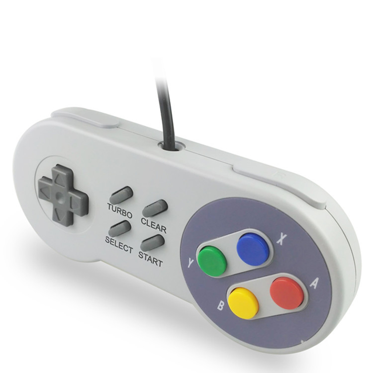 任天堂超任snes 手柄 snesmini手柄wii接口super nes复古游戏手柄