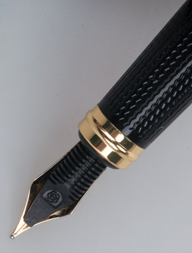 英雄钢笔6177铱金笔墨水礼盒套装成人男女金属商务办公用练字定制