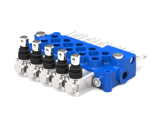 Italy Hydrocontrol Head HC-M45/4 Barrier-Cleaning Car Multiway Valve Double-Headed Control Multiway Valve