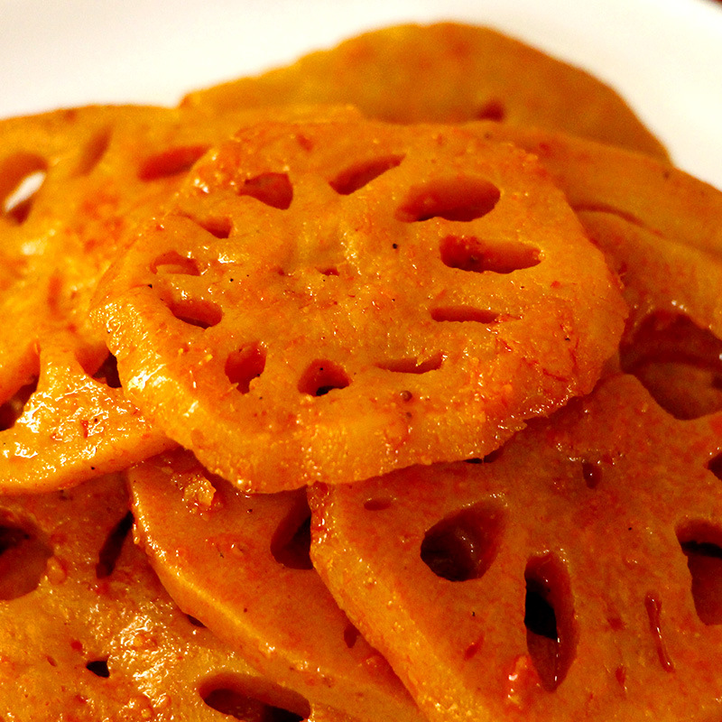 黑鸭味卤藕片 208g/袋 休闲食品小吃