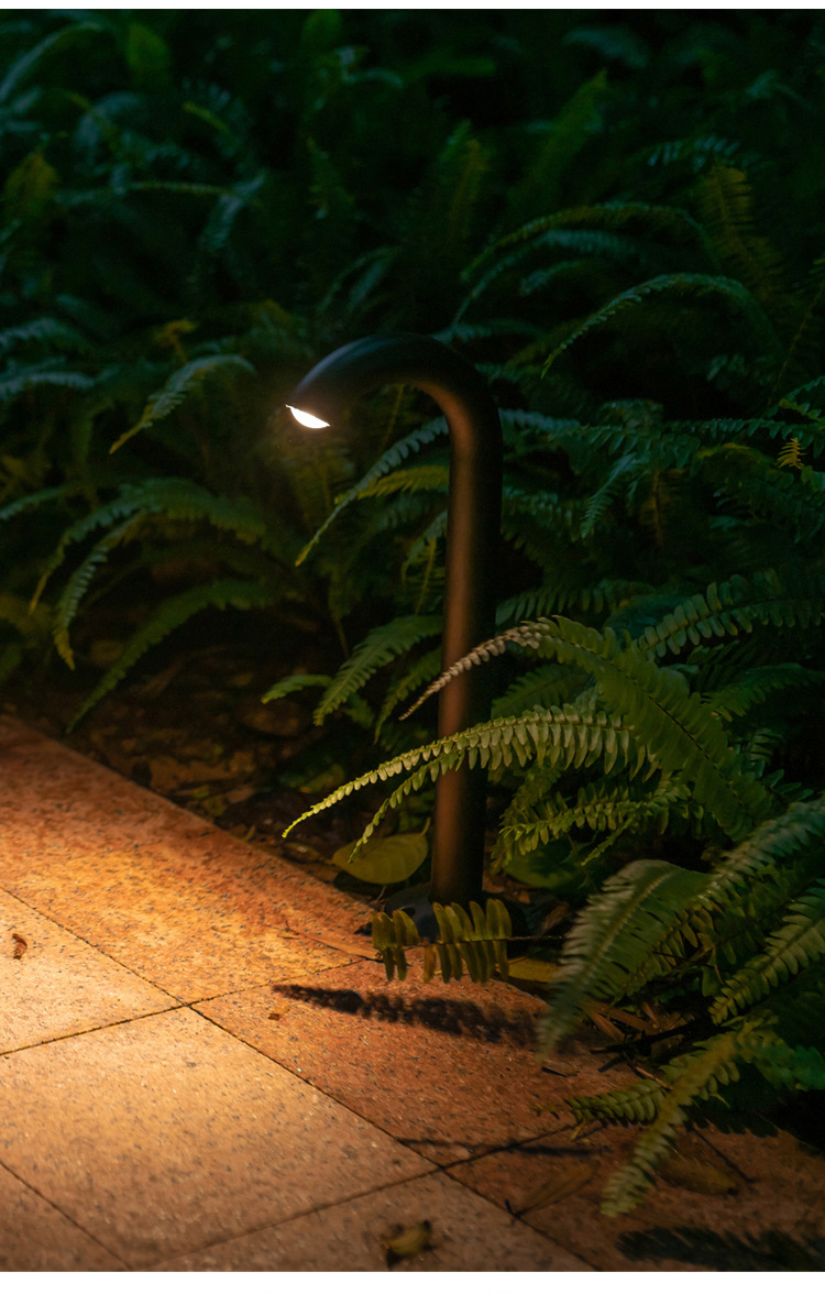 户外led草坪灯简约工业风庭院别墅小区绿地景观照明灯草地灯