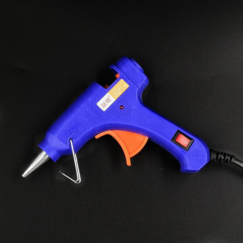 热熔胶胶枪手工胶枪20w家用手工diy修补电热熔枪扁插带包装