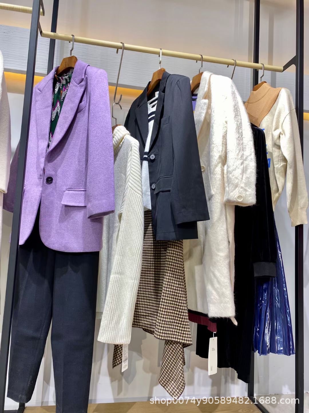 速品20冬装新款 品牌折扣女装直播实体一手货源专柜正品品牌直播