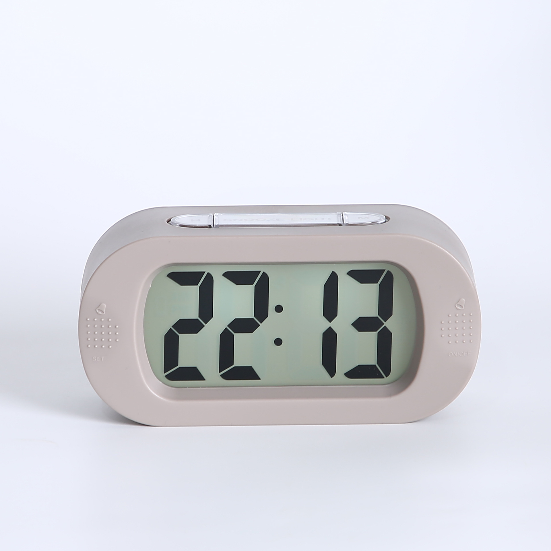 创意单子闹钟电子硅胶钟数显大字时钟学生懒人贪睡闹钟电子钟批发