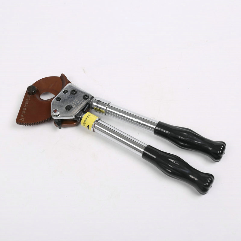 电线电缆剪刀 多用途齿轮棘轮电缆剪断线钳钢绞线剪液压剪切刀
