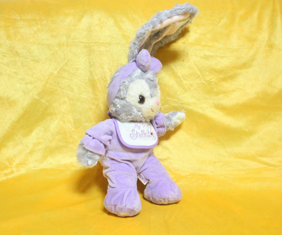 duffy达菲熊朋友stellalou兔子兔子长耳朵史黛拉毛绒公仔