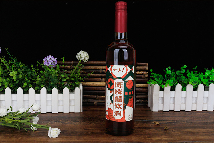 甘多多陈皮醋饮料整箱批发新会陈皮饮品开胃解腻健康醋