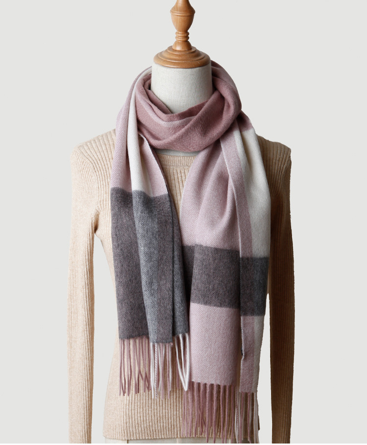 商品描述上市年份/季节2020年夏季加工定制是颜色橘色格,灰粉格,皮粉