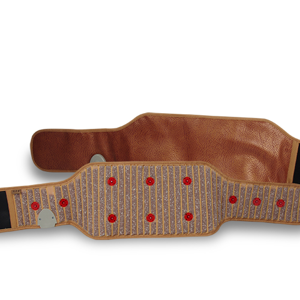 电热护腰带红光沙土粒震动护腰带