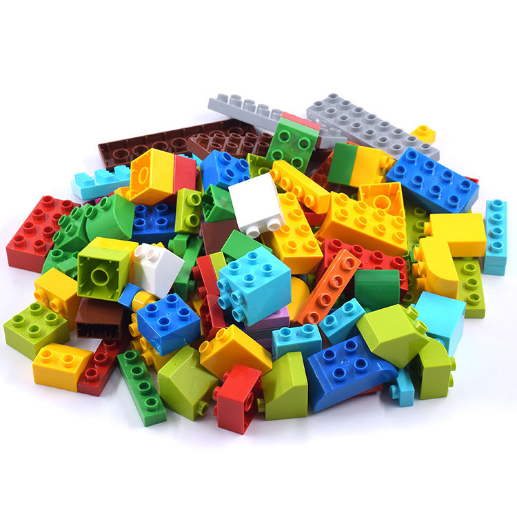澳洲积木1000粒塑料拼装玩具益智早教智力开发拼插积木小颗粒拼搭