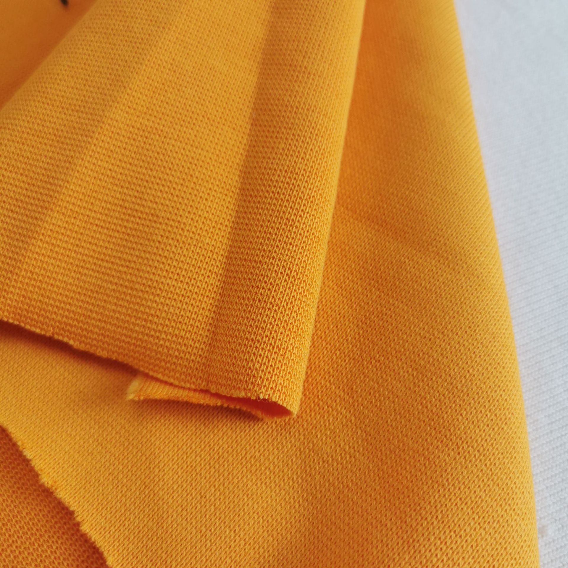 32s精梳棉双纱氨纶螺纹 1*1针织圆机罗口 高密卫衣袖口