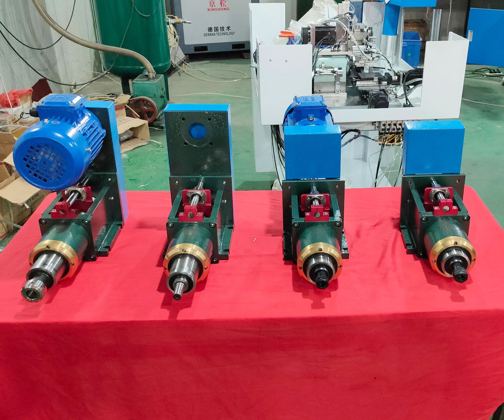 宏创伺服钻孔攻牙动力头hcd6-120-cnc数控主轴头