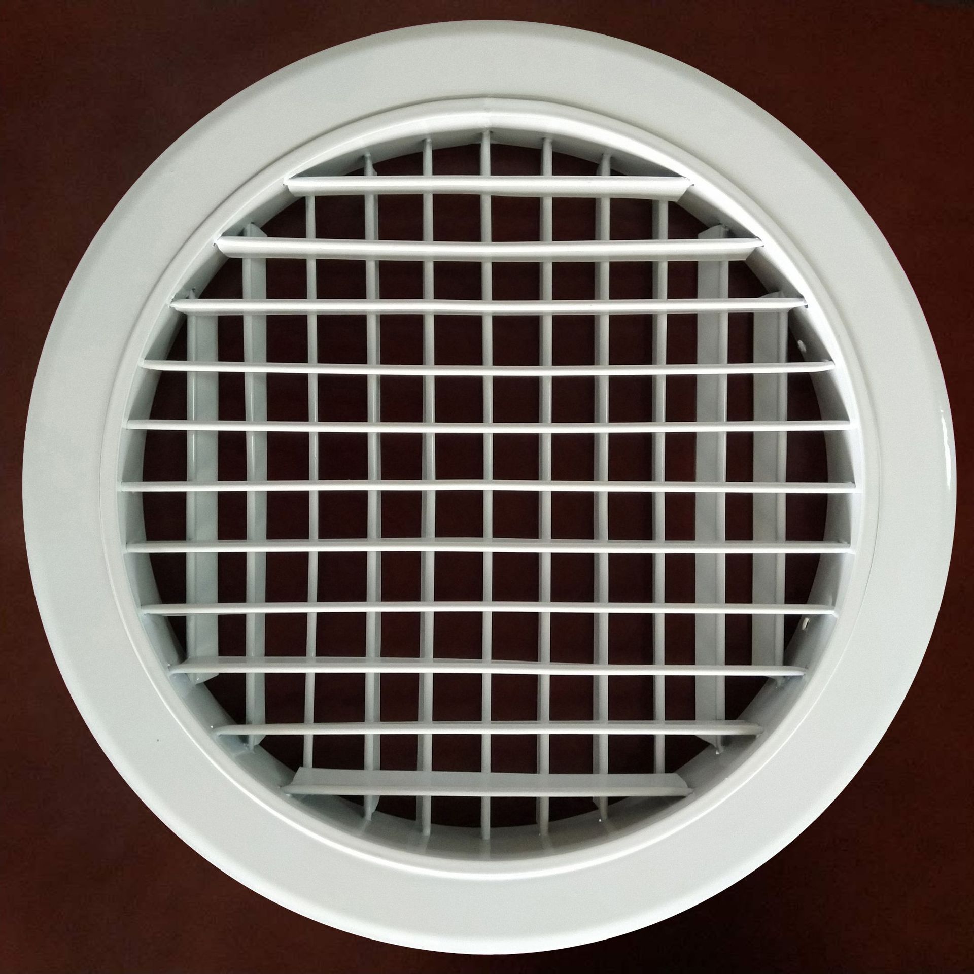 批发圆形百叶窗圆固定百叶风口圆条形百叶风口圆形双层百叶风口