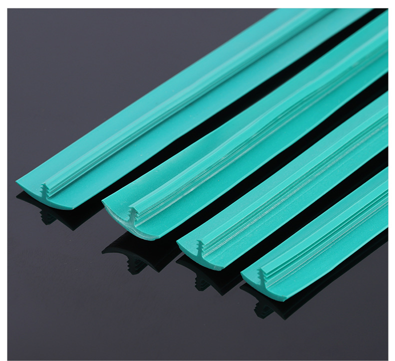 定制pvc塑料t型密封胶边条 密封胶条 工作台板封边胶条 加工批发