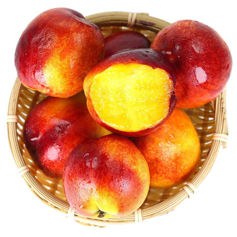 【厂货通】黄心油桃 新鲜当季水果超甜水密桃大桃子黄肉油桃代发