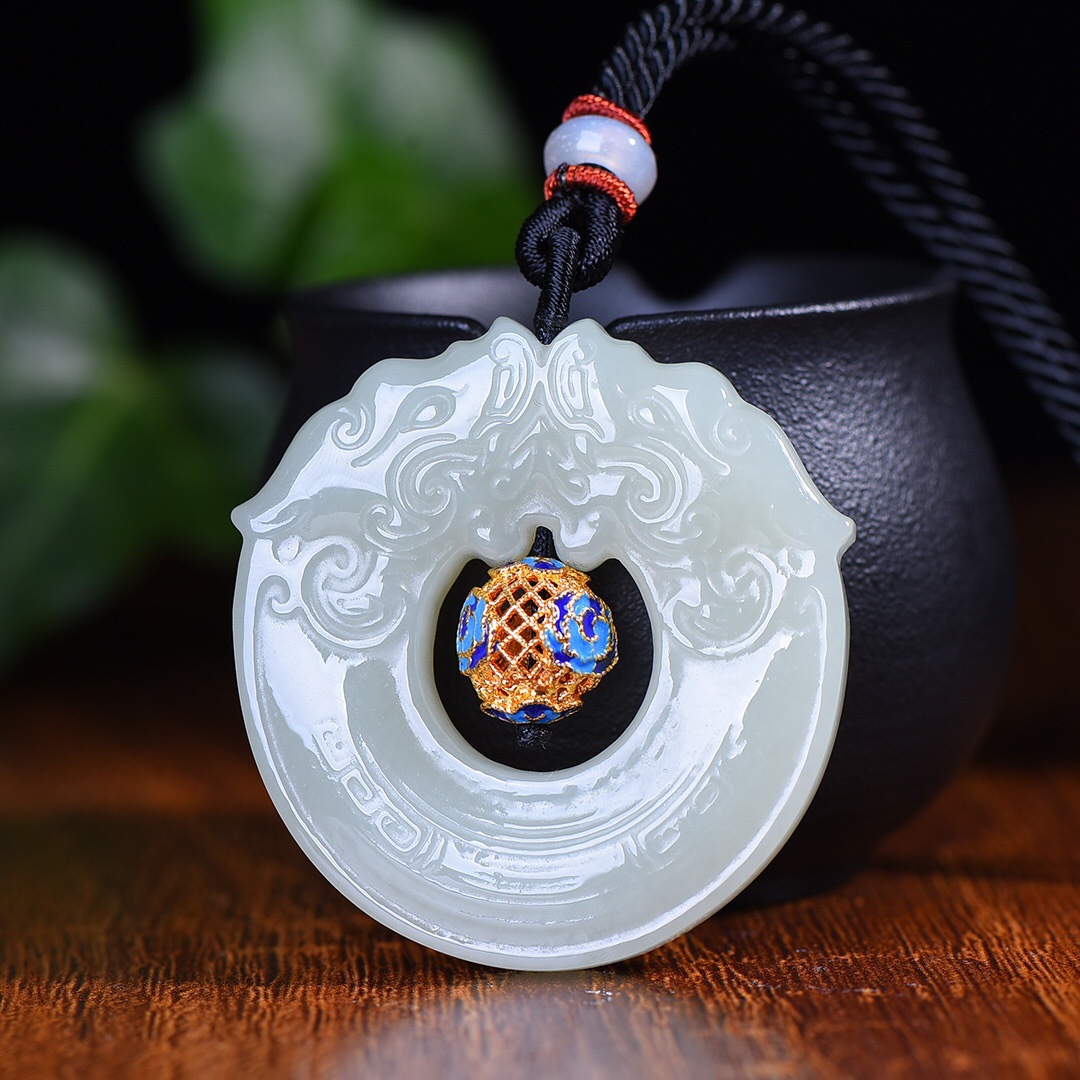 支持鉴定/一件代发 新疆保真和田玉仿古玉兽玉佩玉石吊坠项链挂件