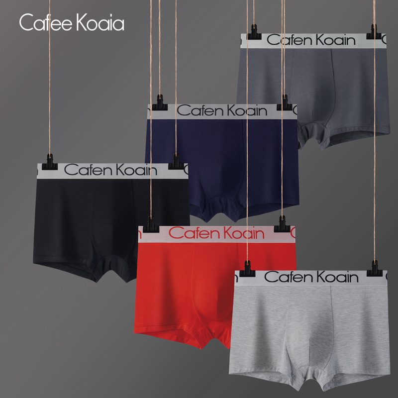 Calejnkavjn Genuine Goods Modal Men's Underwear Men's Boxer Briefs Generation Underpants Factory Supply