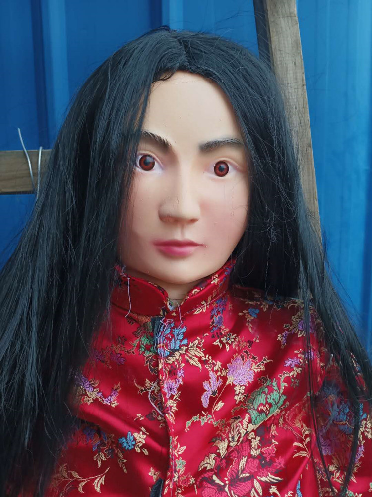 万圣节鬼屋布置整蛊装饰道具站立新娘女尸体干尸模型拍戏吓人模特