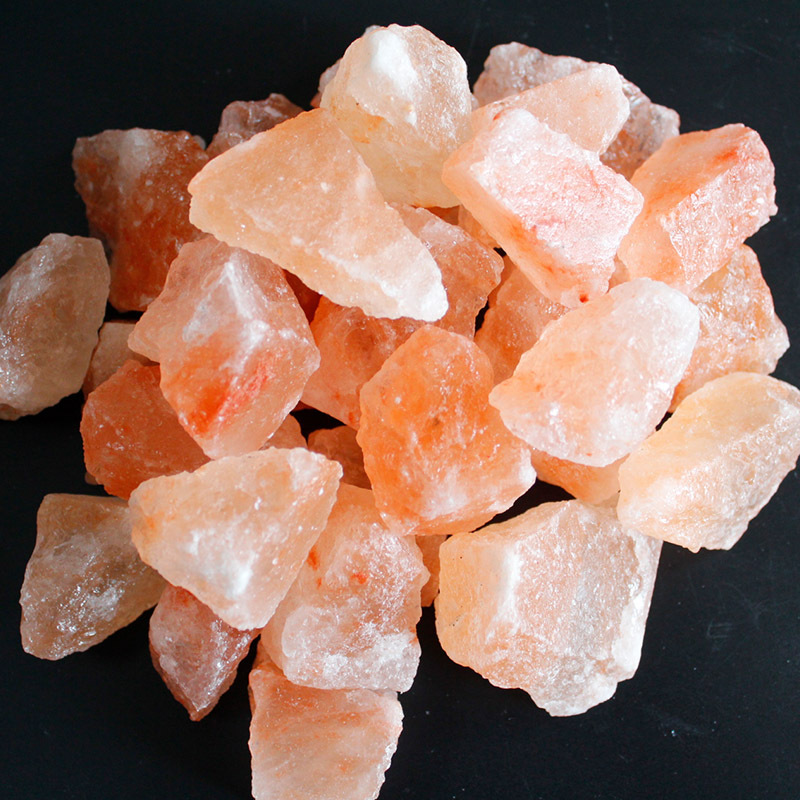 喜马拉雅水晶盐块玫瑰盐砂汗蒸房足浴 香薰用岩盐颗粒厂家批发