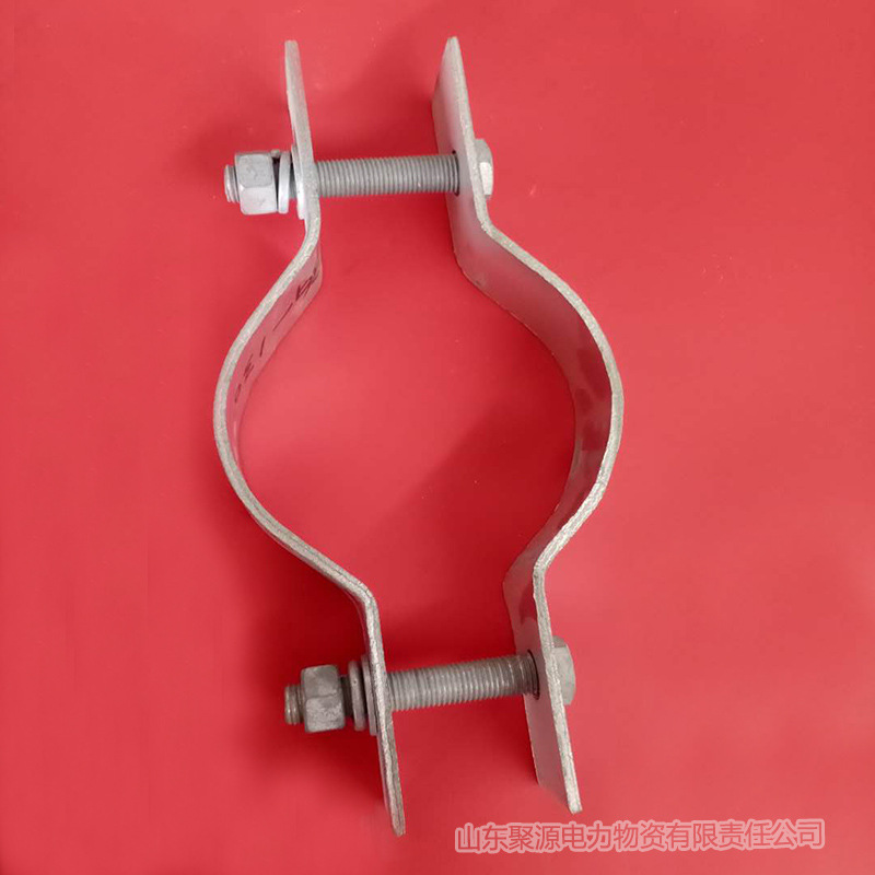 电杆光缆紧具150杆径水泥电杆抱箍拉线抱箍电线杆夹线抱箍厂家