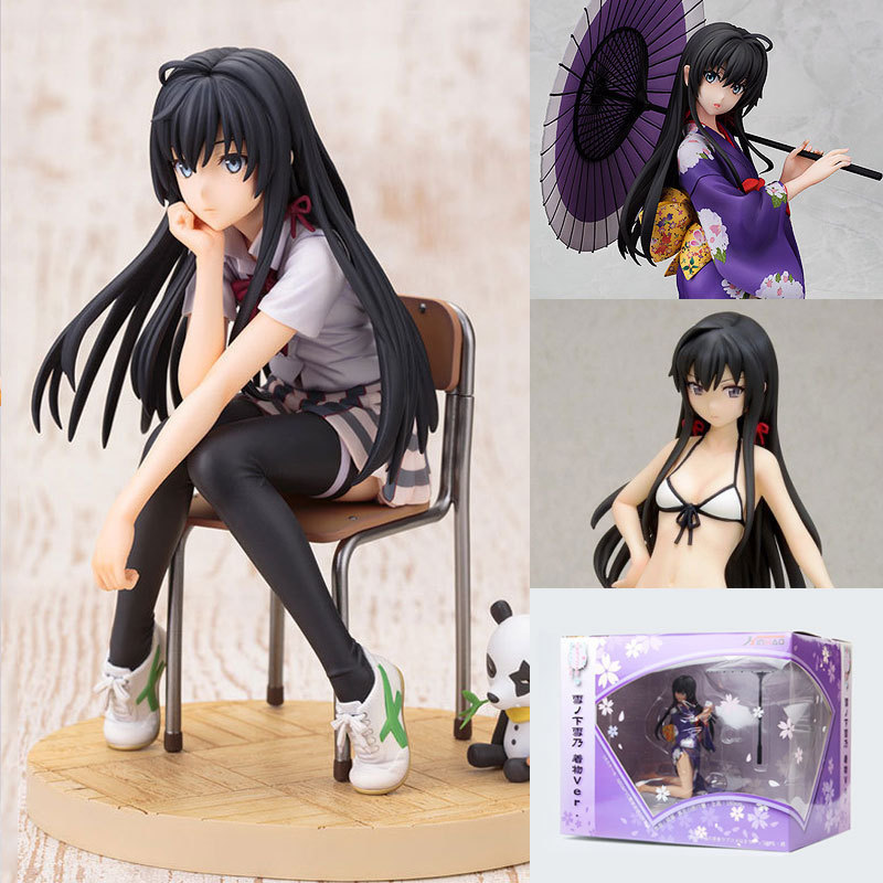 雪之下雪乃手办电脑机箱汽车车载摆件我的青春恋爱物语压泡面模型