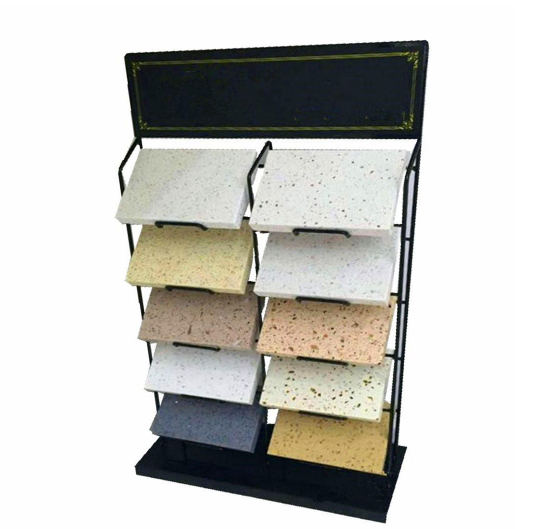 长雅供应人造石厨房台面板大理石展示架免漆板样板架展柜展具