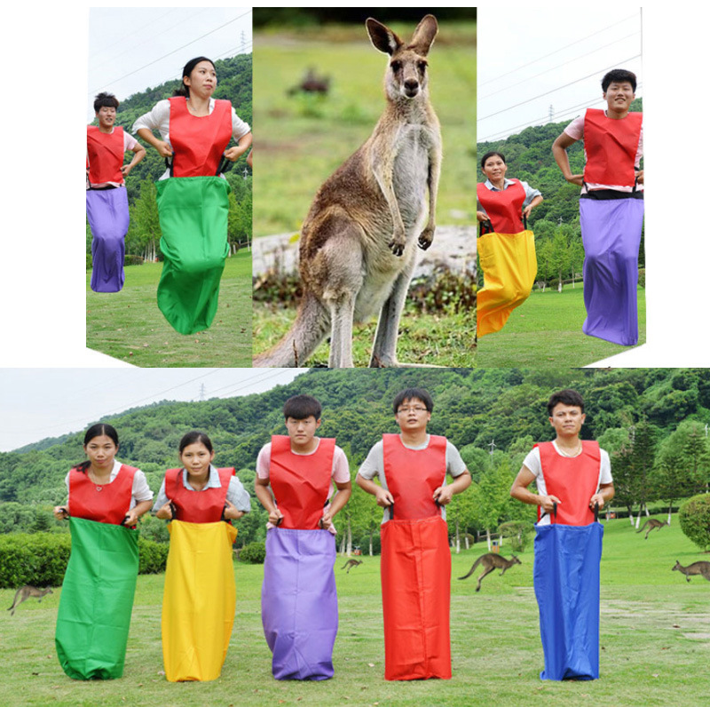 儿童户外运动成人袋鼠跳跳袋幼儿园亲子游乐感统训练儿童玩具