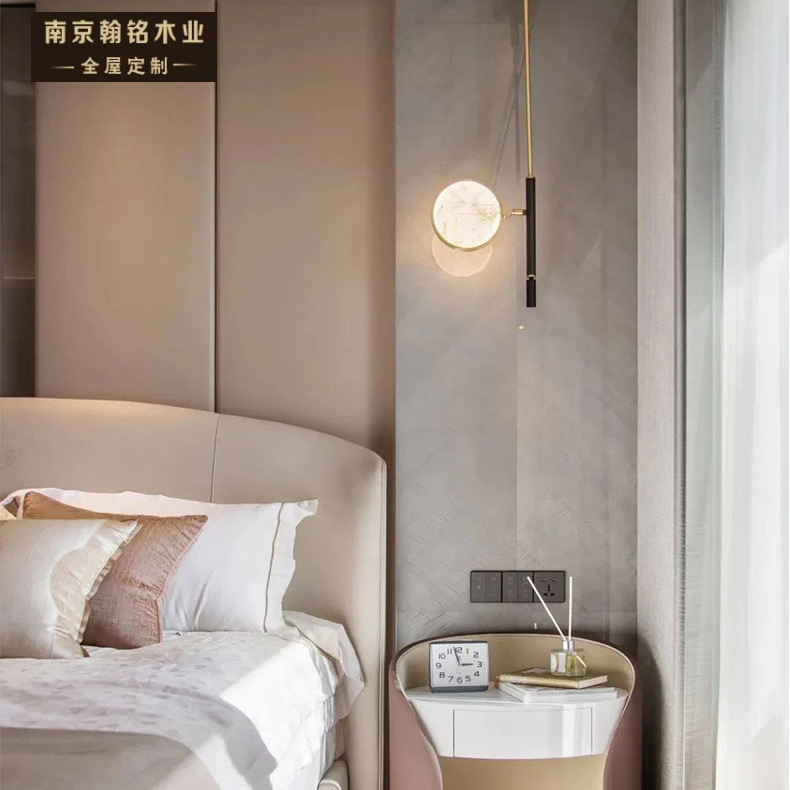 南京翰铭影木护墙板实力厂家客厅背景墙板围板整木定制木饰面面饰