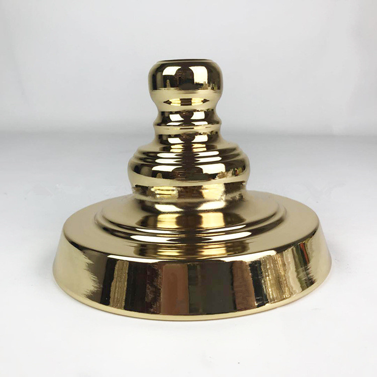 150*105mm电镀金属台灯底座旋压件工艺品灯饰配件台灯吸顶盘灯罩