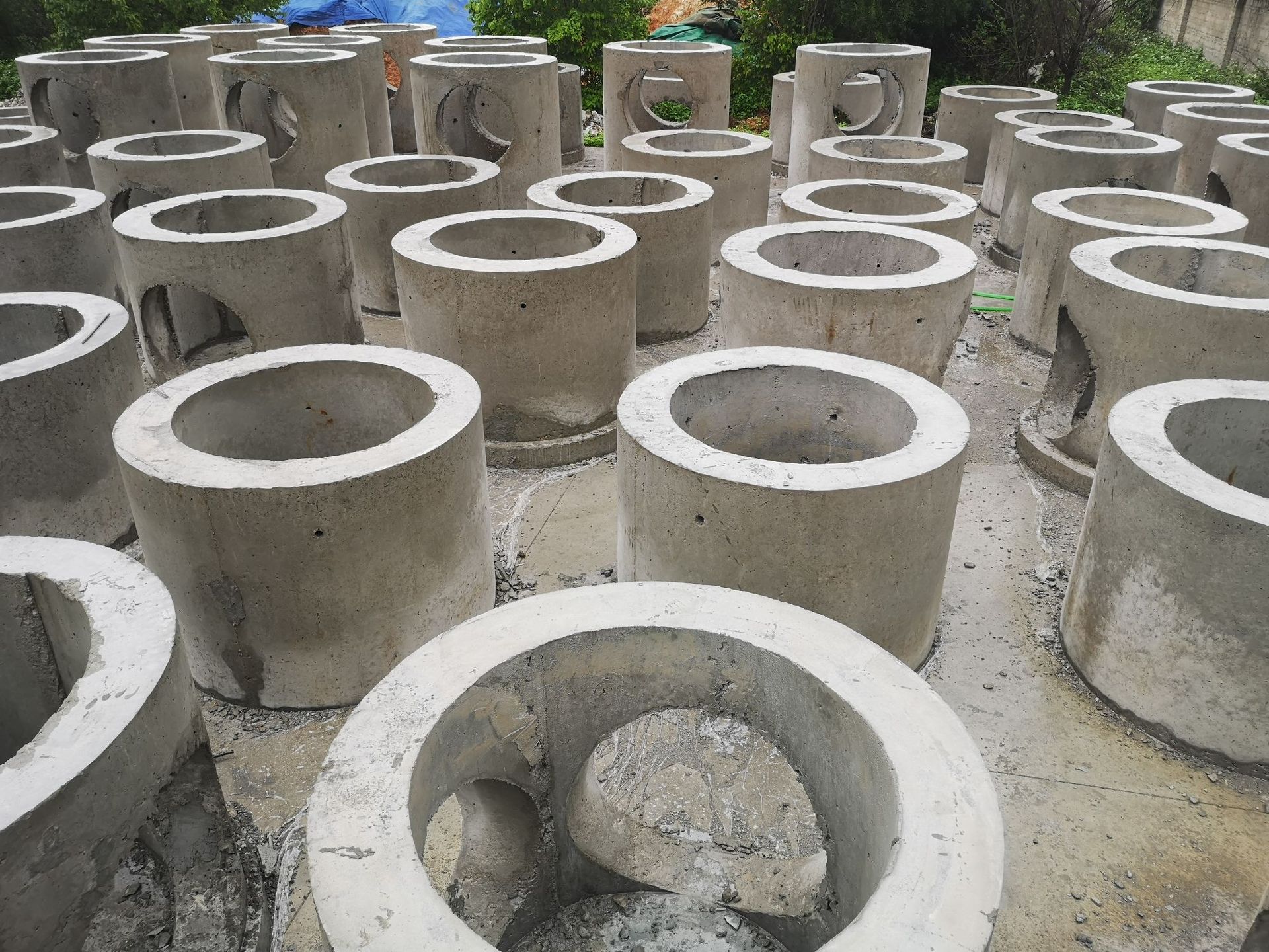 检查井 厂家直销钢筋混凝土检查井预制混凝土雨水井筒检查井