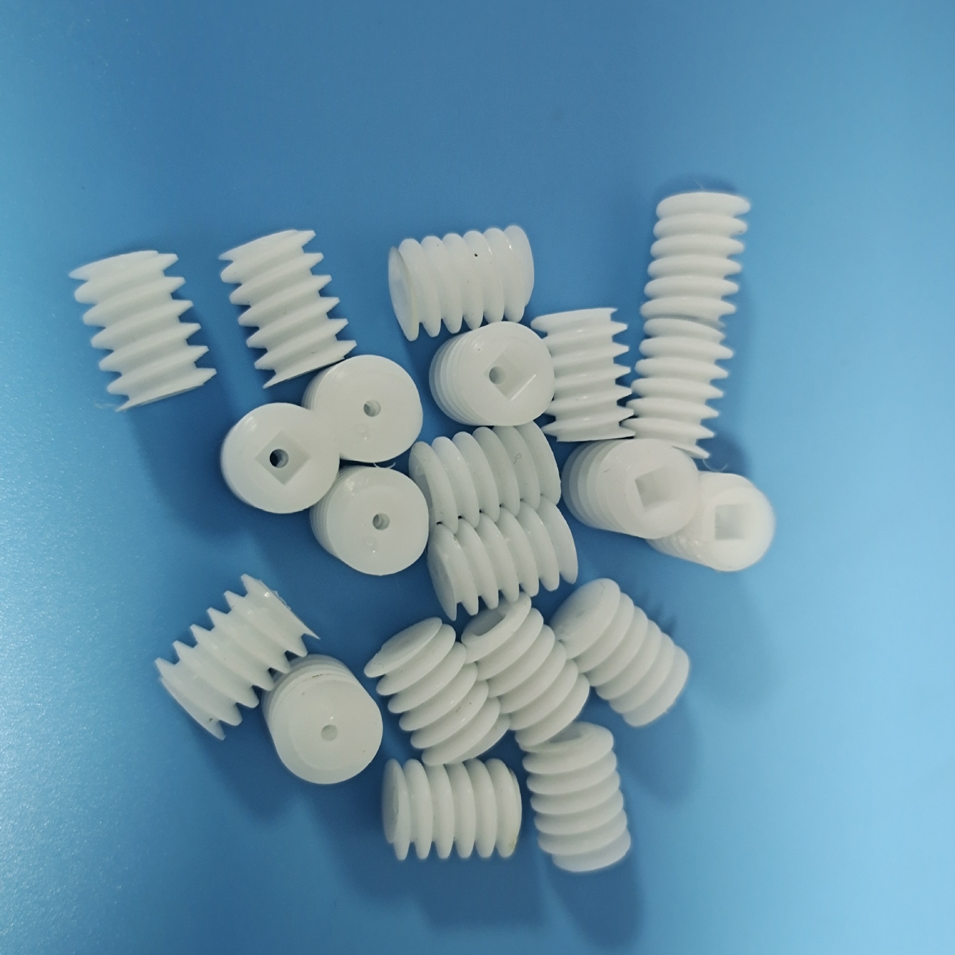 小家电标准塑胶蜗杆 标准蜗轮蜗杆 现货塑胶齿轮 精密齿轮模具