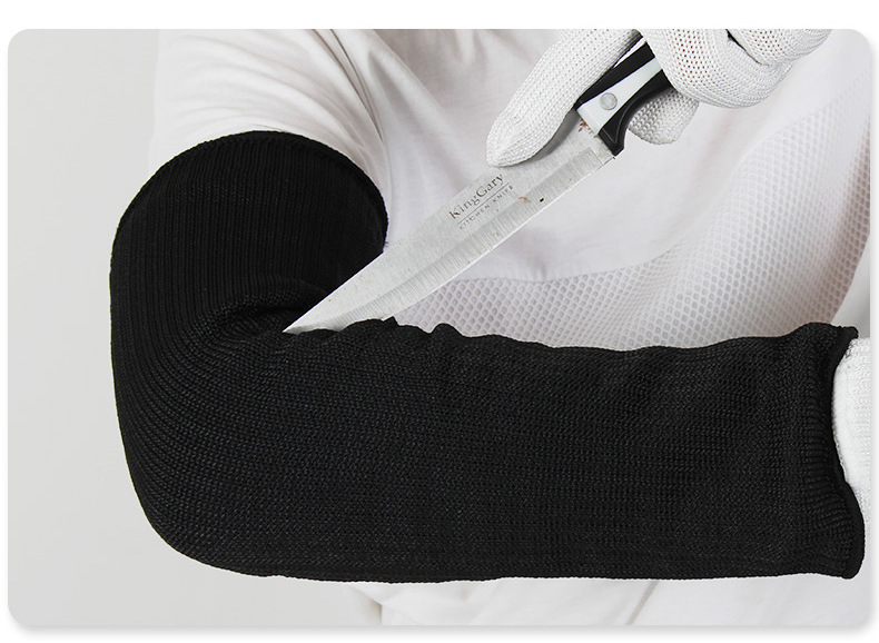 防割护臂钢丝建筑防护用品玻璃护腕 户外肘部防刀刮砍护具5级防割