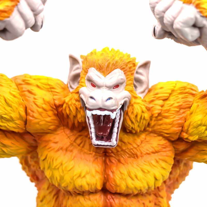 龙珠超大尺寸黄金大猿大猩猩孙悟空变身盒装手办模型43cm