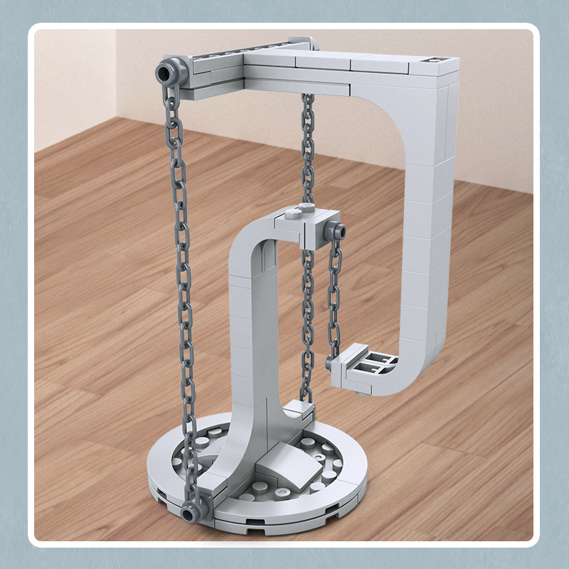 dk7001平衡架悬浮术反重力张力积木拉张结构摆件拼插拼装diy玩具