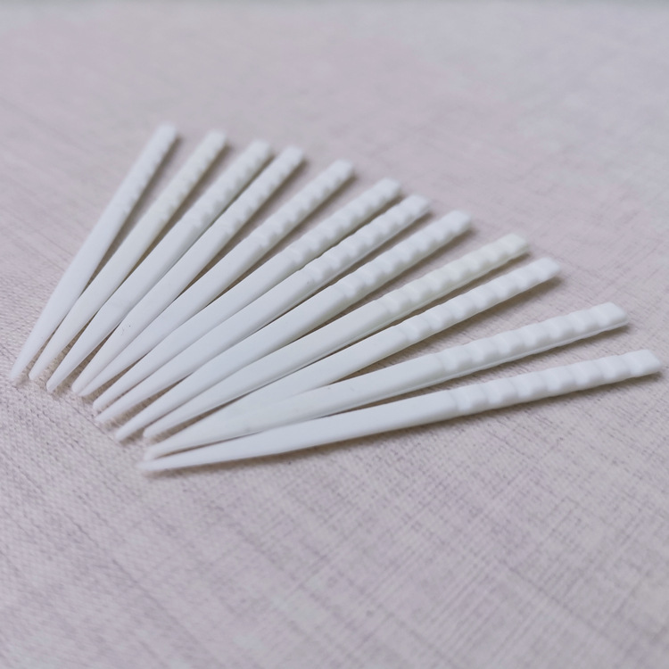 爱尔齿pp材质牙签塑料剔牙棒90支盒装一次性注塑成型单头牙签批发