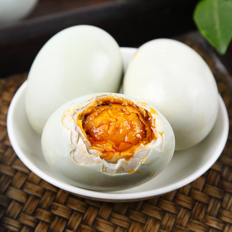 湖北沙湖特产仙福咸鸭蛋20枚包邮