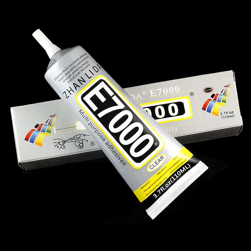 e7000快干胶水110ml强度粘饰品加工手机diy衣服贴钻防水用胶