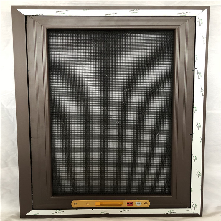 工厂直发 30框中框金刚网纱窗型材 金刚网纱窗批发