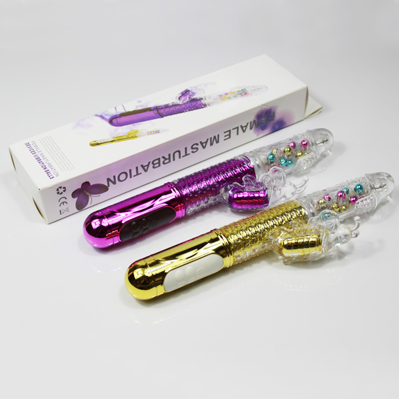 Виброшарики Fredericks Of Hollywood с пультом ДУ, фиолетовый FOH-015PUR - Fredericks Of Hollywood - Вагинальные шарики с вибрацией - Купить