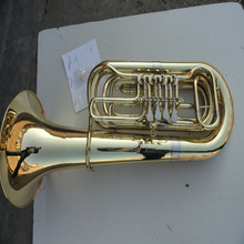 麦格维特乐器Bb调4扁键低音大抱号乐器 黄铜漆金MBR-700抱号乐器