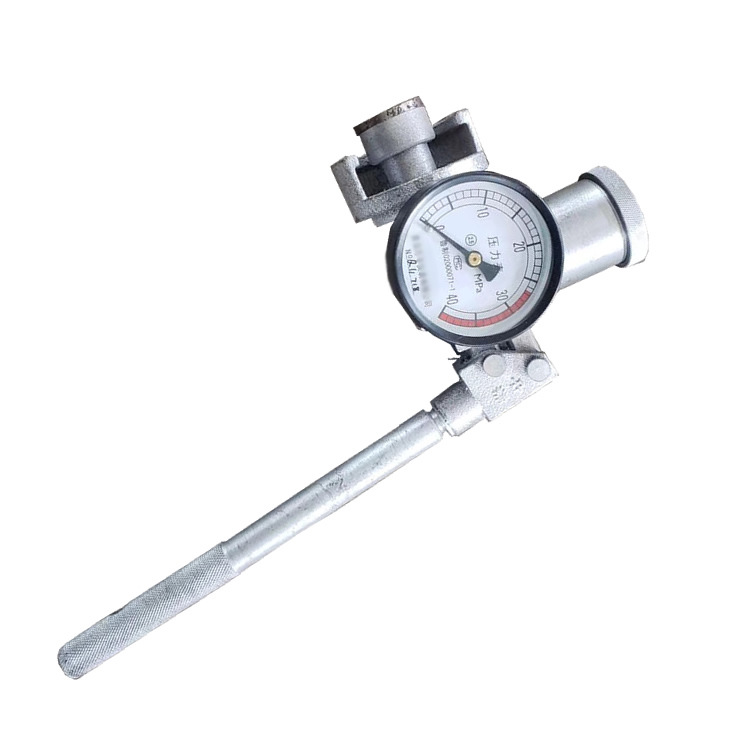 厂家直销单体液压支柱压力表 单体液压支柱测压仪 增压式测力计