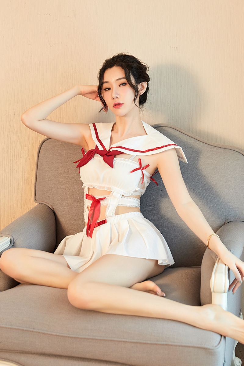 Adult Supplies New Sexy Lingerie Female Sexy Sailor Commission Teacher Student Uniform Temptation Skirt Outfit Wholesale