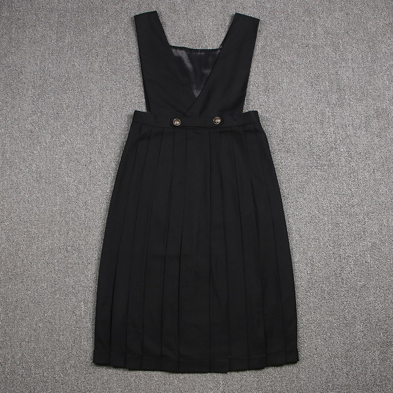 护奶裙jk现货tr料护奶背带连衣裙 护胸裙jk制服裙百褶裙