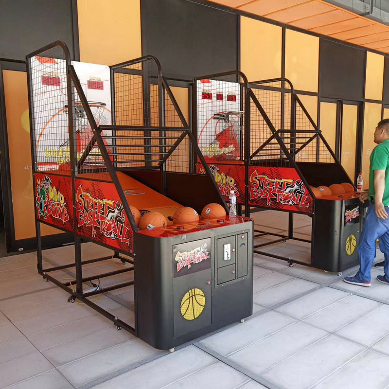 商场室内电玩设备篮球机计分投币投篮机厂家直供出租成人篮球机