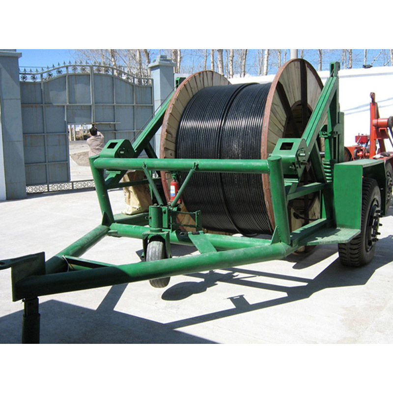 0成交0台电缆线盘运输车5t8t10t收放线拖车电缆盘线盘托运车钢绞线