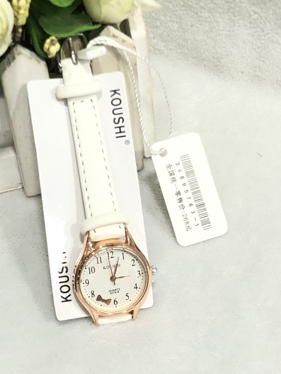 2020新款寇时防水女装走针小清新手腕表手表