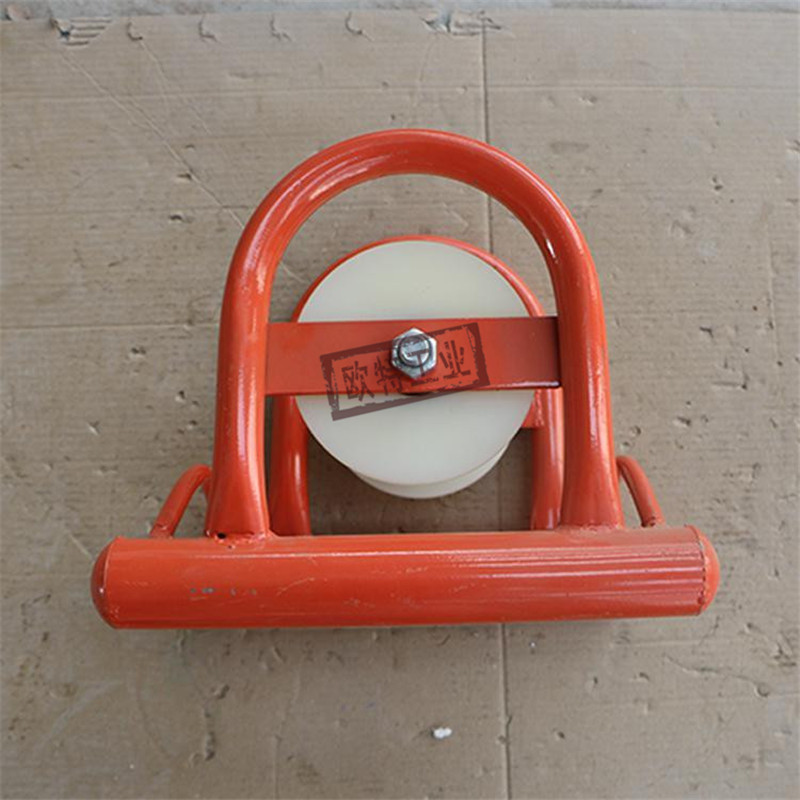 电缆地面滑车桥架滑车10kn平地电缆放线滑子桥型架地缆滑轮