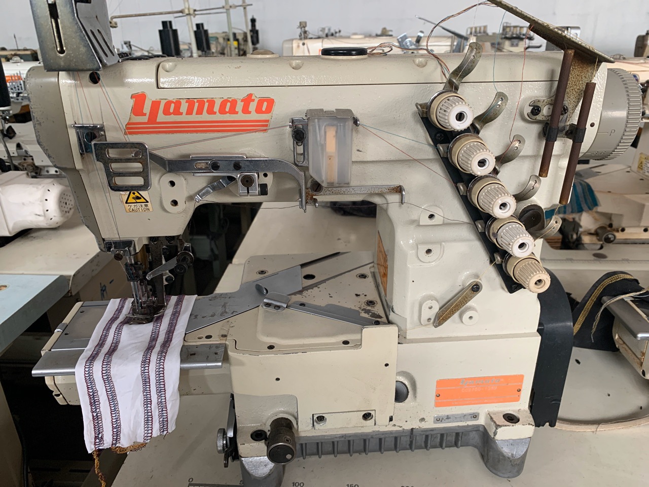 大和三针五线绷缝机