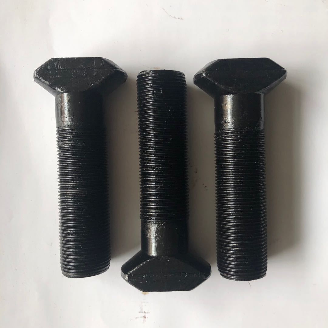 9级元宝螺栓发黑高强度菱形螺栓工矿配件可订做异形螺栓